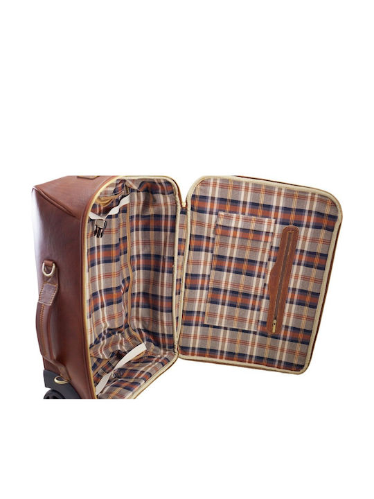 Leder Herrentasche Schulter / Crossbody Tabac Braun