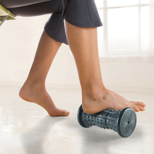 Roller for feet Rola de masaj pentru picioare Gri 17cm