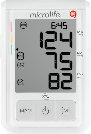 Microlife HD Corner BP B3 AFIB Ηλεκτρονικό Πιεσόμετρο Μπράτσου Ακριβείας με ανίχνευση Αρρυθμίας MIC-BP-406