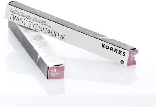 Korres Volcanic Minerals Twist Eye Shadow Stick 68 Golden Pink 14ml