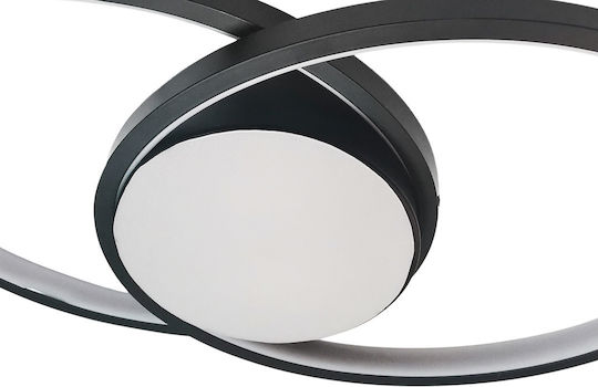 Eko Light Deckenleuchte Schwarz mit Integrierter LED
