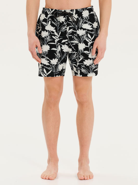 Ανδρικό Μαγιό Σορτς Black με Σχέδια 251.EM504.45-Pr493-Black