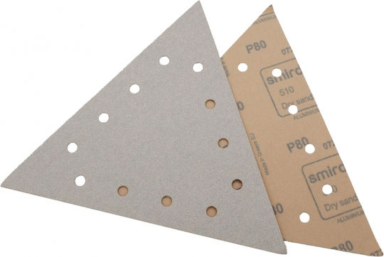 Smirdex Ρ180 Delta Sanding Sheet with 12 Holes 290x290mm