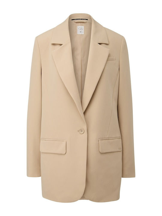 QS Women's Blazer Beige