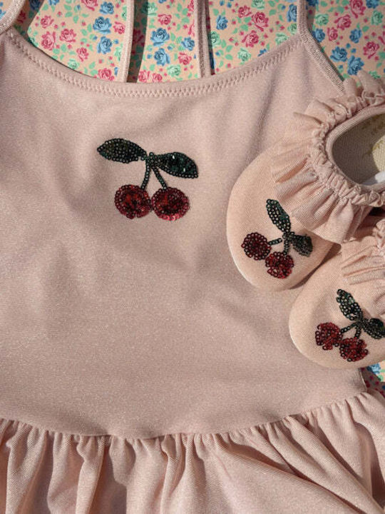 Konges Slojd Kids Swimwear One-Piece Jade Evening Sand