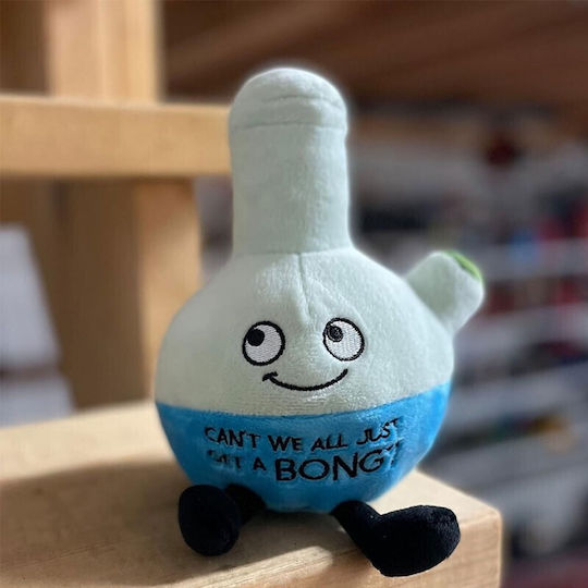 Punchkins Plush Humorous Stuffed Bong – "Can't We All Just Get A Bong?"