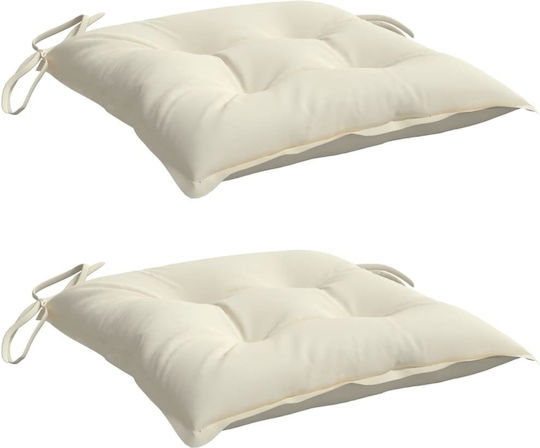 vidaXL Perne Pentru Scaune De Grădină 2 Buc 50x50 Cm vidaXL Perne Pentru Scaune De Grădină 2 Buc 50x50 Cm