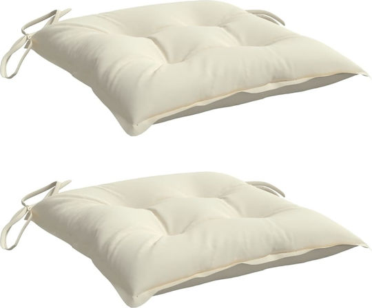 vidaXL Perne Pentru Scaune De Grădină 2 Buc 40x40 Cm vidaXL Perne Pentru Scaune De Grădină 2 Buc 40x40 Cm