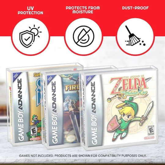 Evoretro Премиум Акрилен Калъф Gameboy Gameboy Advance 'пакет 2