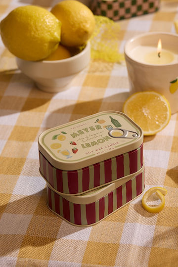Meyer Lemon Φυτικό Κερί 127gr Μεταλλικό Δοχείο-κονσέρβα Bistro Lemon Paddywax Meyer Lemon Φυτικό Κερί 127gr Μεταλλικό Δοχείο-κονσέρβα Bistro Lemon Paddywax