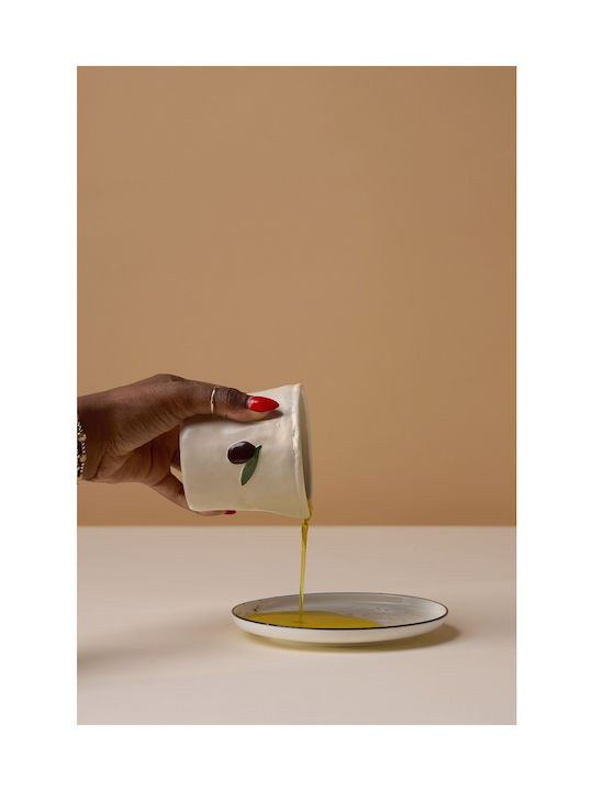 Fig & Olive Vegetable Wax 226g Ceramic Jar Bistro Olive Paddywax