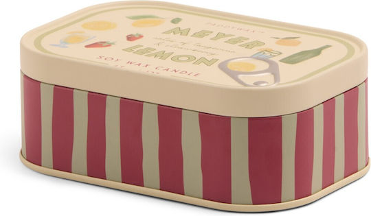 Meyer Lemon Φυτικό Κερί 127gr Μεταλλικό Δοχείο-κονσέρβα Bistro Lemon Paddywax