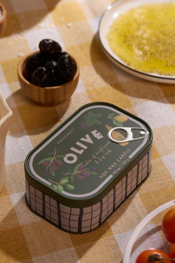 Fig & Olive Φυτικό Κερί 127gr Μεταλλικό Δοχείο-κονσέρβα Bistro Olive Paddywax Fig & Olive Φυτικό Κερί 127gr Μεταλλικό Δοχείο-κονσέρβα Bistro Olive Paddywax
