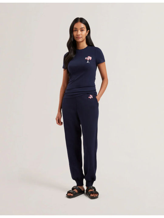Damen T-Shirt Blue