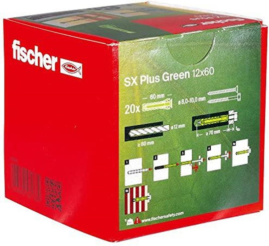 fischer Sx Plus Oops Plastic 12x60mm
