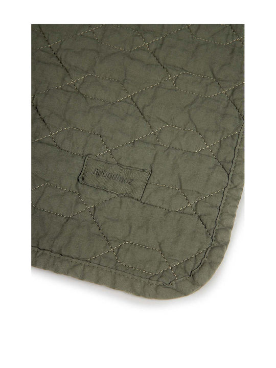 Nobodinoz Blanket Cot Wabi Sabi Green 100x135cm