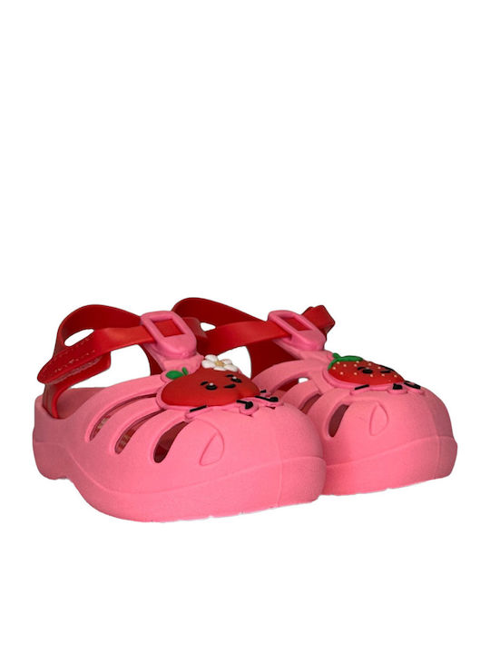 Summer Children's Anatomical Beach Shoes Pink