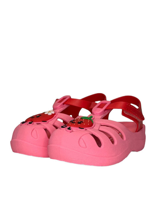 Summer Children's Anatomical Beach Shoes Pink