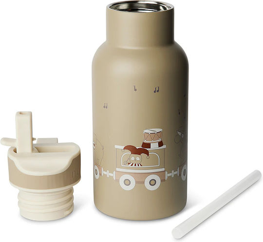 Nuuroo Juno Carnival Train Sticlă Pentru Copii Termos Din Oțel Inoxidabil 350ml