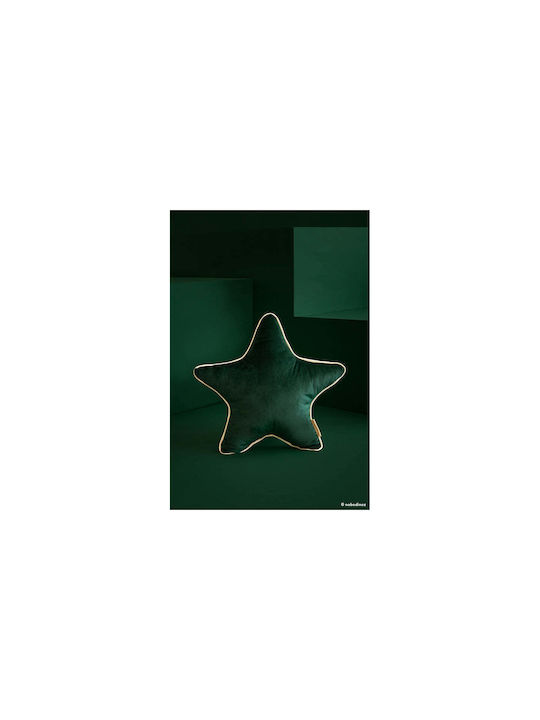 Velvet Μαξιλάρι Αστέρι Aristote 40*40cm Jungle Green