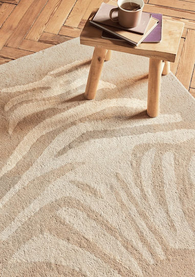 Zebra Handmade Kids Synthetic Rug 120x170cm