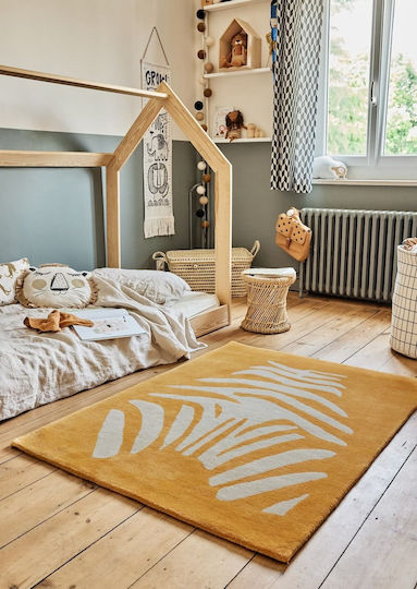 Zebra Handmade Kids Synthetic Rug 120x170cm