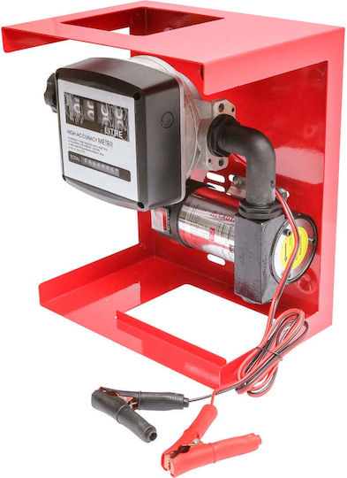 Kit pompă de transfer ulei 12v 40l/min cu contor