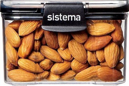 Sistema Δοχείο Φαγητού Πλαστικό Μαύρο 460ml