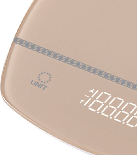 Lexical Digital Kitchen Scale Up To 5kg Beige