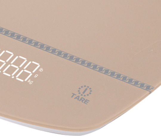 Lexical Digital Kitchen Scale Up To 5kg Beige