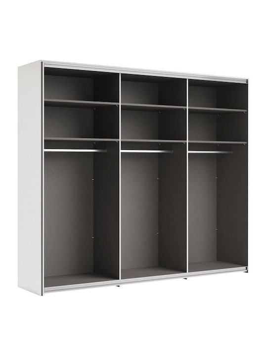 Doppeltür Kleiderschrank Schieben Ontario 300x64x225cm