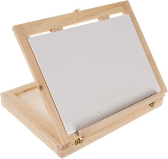 Painting Set in Case Wooden 34x26cm 45pcs