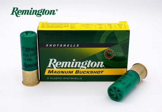 Remington Φυσίγγια Express Buckshot Semi Magnum 12βολα Semi Magnum 5τμχ