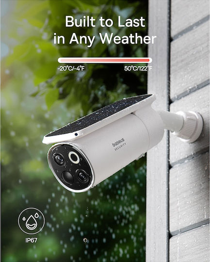 Baseus Surveillance System S1 Pro 2 Cameras Cameras IP 5MP with Control Hub S0TX002131