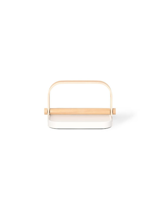 Umbra Wooden Napkin Holder White 23x20x13cm 1022631-668