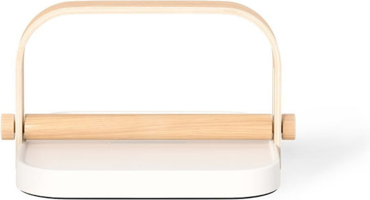Umbra Wooden Napkin Holder White 23x20x13cm 1022631-668