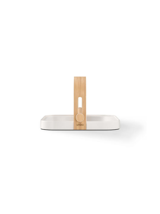 Umbra Wooden Napkin Holder White 23x20x13cm 1022631-668