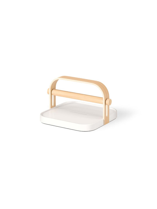 Umbra Wooden Napkin Holder White 23x20x13cm 1022631-668