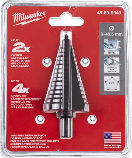 Milwaukee Conical Drill for Metal 6-40mm