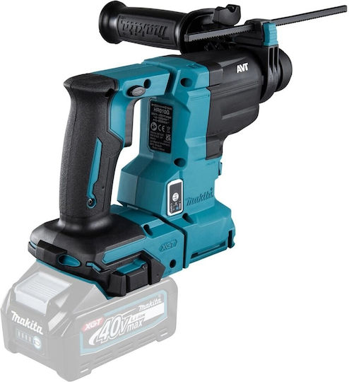 Makita XGT Impact Demolition Hammer Battery 40V with Chuck SDS Plus HR010GZ