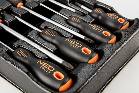 Neo Tools Set 7 Magnetice Șurubelnițe
