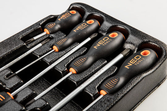 Neo Tools Set 7 Magnetice Șurubelnițe