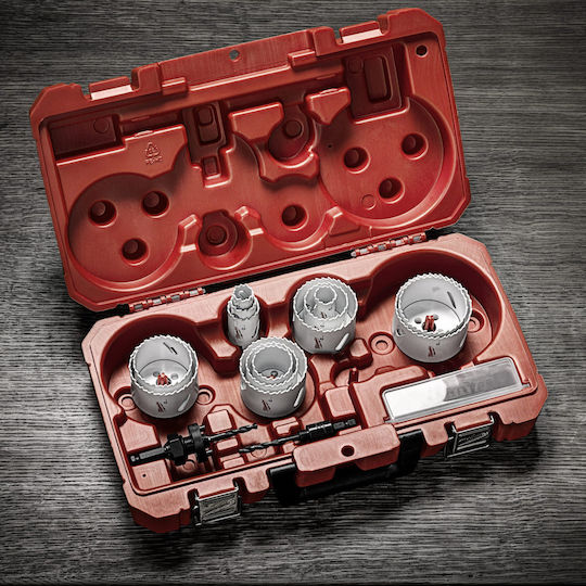 Milwaukee Hole Saw Kit Cobalt for Wood, Metal, Tile and Plastic