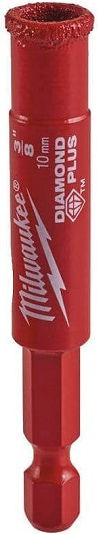 Milwaukee Diamond Broach Cutter Diamond for Metal, Firebrick and Tile