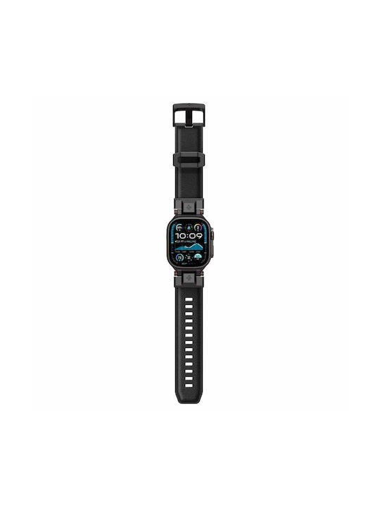 Spigen Durapro Armor Каишка Силикон Черен (Apple Watch 49 мм, 46 мм, 45 мм, 44 мм - Spigen)