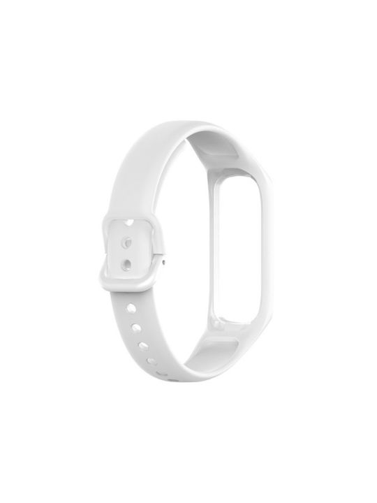 Λουράκι Silicone Samsung Galaxy Fit 3 Grey White Oem