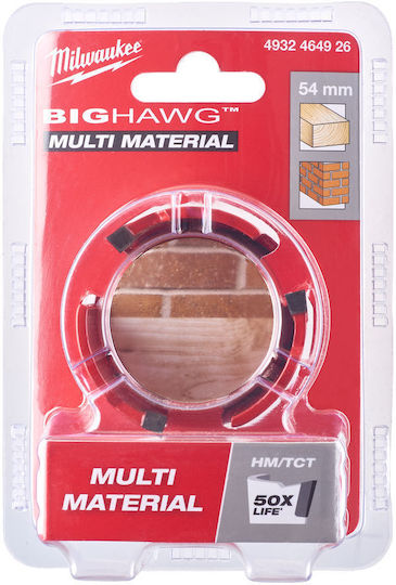 Milwaukee Hole Saw Big Hawg for Wood, Firebrick and Plastic