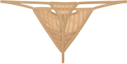 Allure Ανδρικό Sexy String Μπεζ