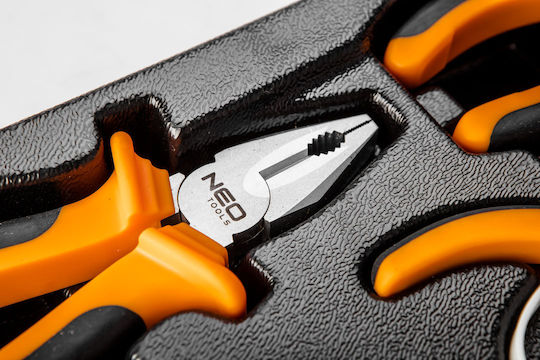 Neo Tools Клещи Дължина 160мм 5бр