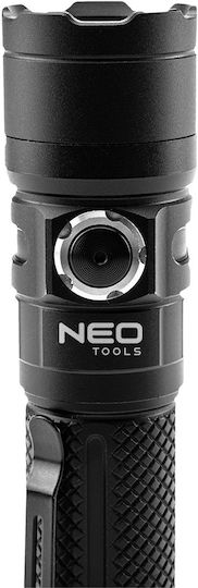 Neo Tools Wiederaufladbar Taschenlampe LED IPX4 mit maximaler Helligkeit 1500lm
